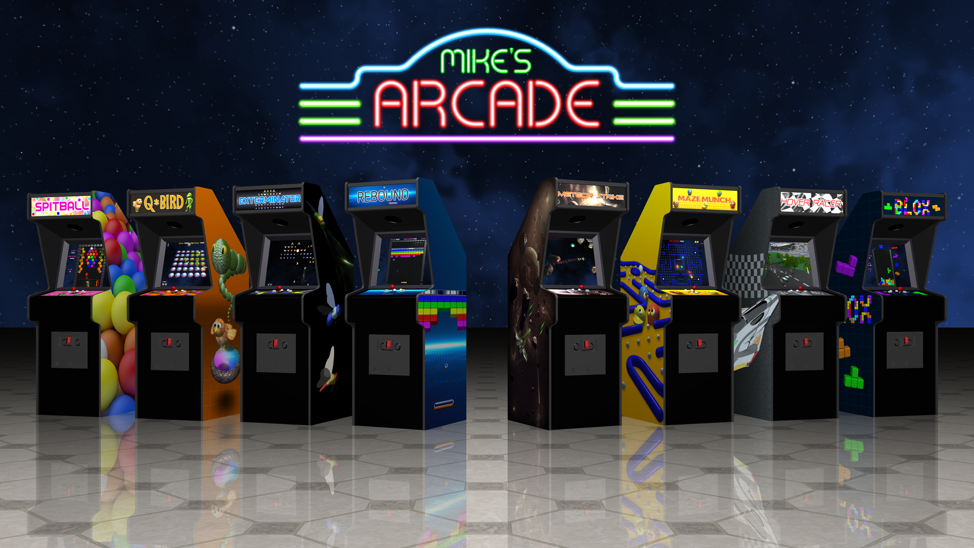 Mike's Arcade Promo